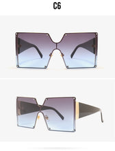 Load image into Gallery viewer, style oversized sunglasses for women, men, single lens, big sunglasses, women&#39;s  glasses, UVG20052