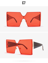 Load image into Gallery viewer, style oversized sunglasses for women, men, single lens, big sunglasses, women&#39;s  glasses, UVG20052
