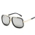 sunshade male and female personality sunshade mirror street sunglasses sun-glass metal outer ring sunglasses