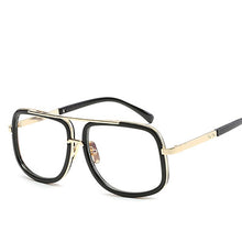 Load image into Gallery viewer, sunshade male and female personality sunshade mirror street sunglasses sun-glass metal outer ring sunglasses
