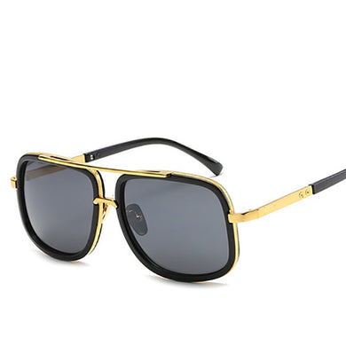 sunshade male and female personality sunshade mirror street sunglasses sun-glass metal outer ring sunglasses