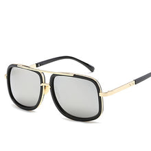 Load image into Gallery viewer, sunshade male and female personality sunshade mirror street sunglasses sun-glass metal outer ring sunglasses