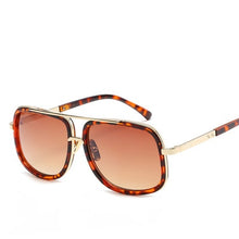 Load image into Gallery viewer, sunshade male and female personality sunshade mirror street sunglasses sun-glass metal outer ring sunglasses