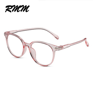 transparent Arrow Plain glasses PC plain glass spectacles vintage eyeglass round frame glasses