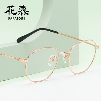 type of spectacles with large face alloy frame