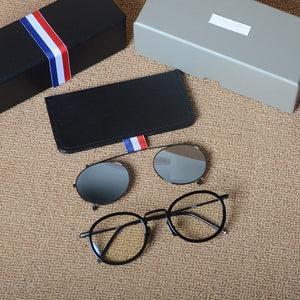 york brand thom Eyeglasses frames or sunglasses men and women optiacl eye glasses TB710 clip