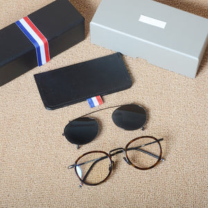 york brand thom Eyeglasses frames or sunglasses men and women optiacl eye glasses TB710 clip