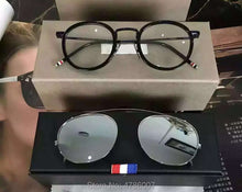 Carica l&#39;immagine nel visualizzatore di Gallery, york brand thom Eyeglasses frames or sunglasses men  women  optiacl  glasses TB710 clip sunglasses with original box