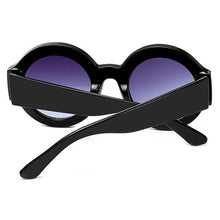 Load image into Gallery viewer, Newest Black Circle Sun Glasses Lady Designer Round Sunglasses Women  Brand See Through Shades Female Vintage Oculos