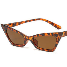 Load image into Gallery viewer, Cateye Sunglasses Women Eyewear Cat Eye Shades Oculos PC Frame Eyeglasses Ladies Sun Glasses Female Gafas