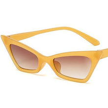 Load image into Gallery viewer, Cateye Sunglasses Women Eyewear Cat Eye Shades Oculos PC Frame Eyeglasses Ladies Sun Glasses Female Gafas