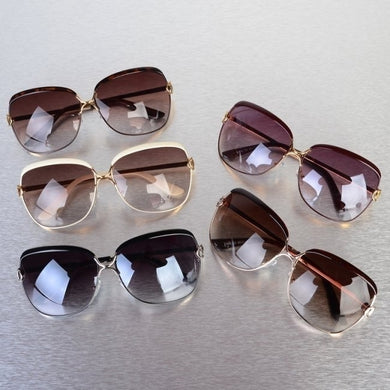 Newest Metal Frame Eye Women Square Lenses Sunglasses Female Sunglasses Alloy Legs Glasses Female Anti UVA UV TY66