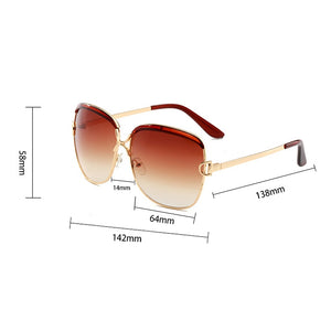 Newest Metal Frame Eye Women Square Lenses Sunglasses Female Sunglasses Alloy Legs Glasses Female Anti UVA UV TY66