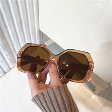 Load image into Gallery viewer, Newest Square Sunglasses Women Vintage 2023  Summer Travel Glasses Ladies Clear Yellow Shades Goggle UV