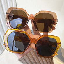 Load image into Gallery viewer, Newest Square Sunglasses Women Vintage 2023  Summer Travel Glasses Ladies Clear Yellow Shades Goggle UV