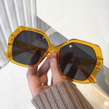 Load image into Gallery viewer, Newest Square Sunglasses Women Vintage 2023  Summer Travel Glasses Ladies Clear Yellow Shades Goggle UV