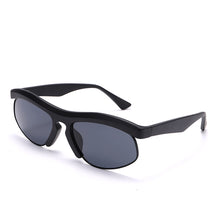 Load image into Gallery viewer, Steampunk Sunglasses Women Irregular Half Frame Sun Glasses Men UV400 Streetwear Trending Eyewear Pilot Lens