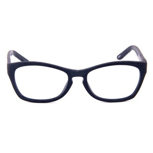 Occhiali da sole alla moda e montature per occhiali da vista a montatura intera da donna in stile eco con una montatura per occhiali femminile dall'atmosfera legnosa e terrosa 
