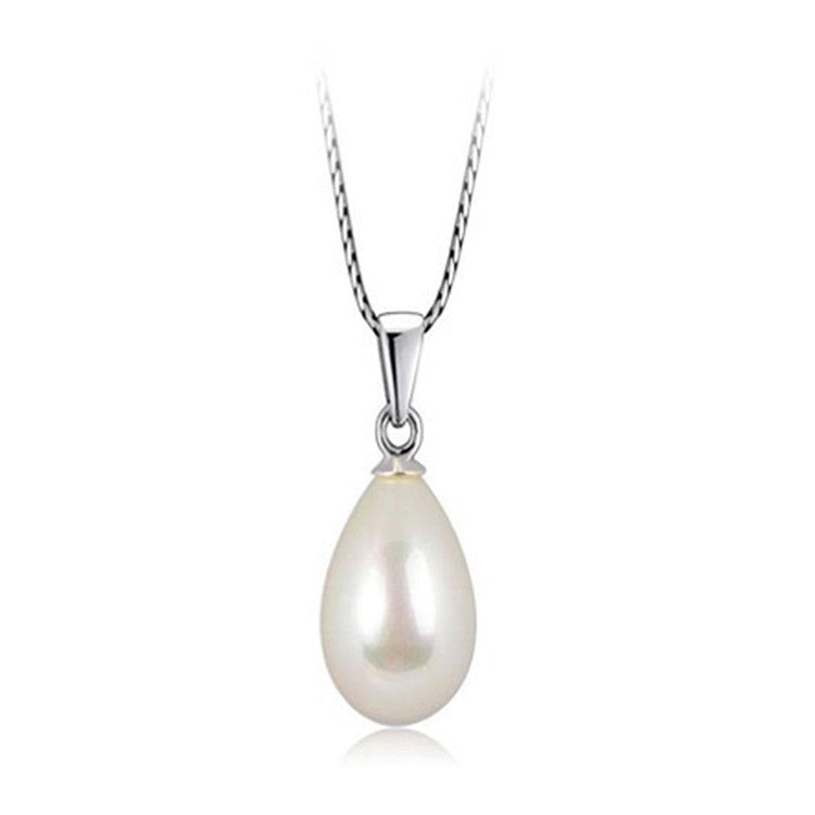 Newly Charming Jewelery Accessories Vintage Simulated Pearl Woman Pendant Necklace Color White can dropshiping