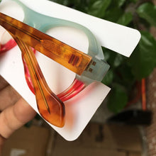Carica l&#39;immagine nel visualizzatore di Gallery, Niche Brand Designer Acetate Glasses Frames
