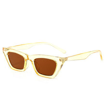 Load image into Gallery viewer, Nieuwe retro cat eye zonnebril dames heren 2023 merk designer zonnebril heren en dames mode zonnebril Vintage Oculos De Sol UV40