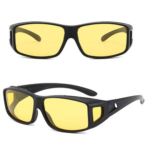 Night Vision Drivers Goggles Interior Accessory Protective Gears Sunglasses Anti Glare Car Driving Night-Vision Glasses C054