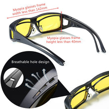 Carica l&#39;immagine nel visualizzatore di Gallery, Night Vision Drivers Goggles Interior Accessory Protective Gears Sunglasses Anti Glare Car Driving Night-Vision Glasses C054