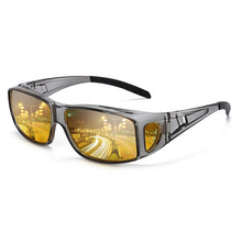Carica l&#39;immagine nel visualizzatore di Gallery, Night Vision Drivers Goggles Interior Accessory Protective Gears Sunglasses Anti Glare Car Driving Night-Vision Glasses C054