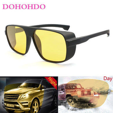 Night Vision Glasses For Headlight Polarized Driving Sunglasses Yellow Lens Protection Night Eyewear for Driver UV400 DOHOHDO