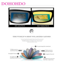Load image into Gallery viewer, Night Vision Glasses For Headlight Polarized Driving Sunglasses Yellow Lens Protection Night Eyewear for Driver UV400 DOHOHDO