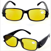 Load image into Gallery viewer, Night Vision Lighted Reading Glasses LED  with Currency Detector and Magnetic Therapy Function  Volume_up Content_copy  Share