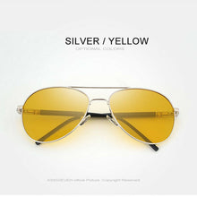 Load image into Gallery viewer, Night Vision Polarized Sunglasses Men Yellow Lens Night Driving Aviation Glasses