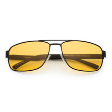 Load image into Gallery viewer, Night Vision Rectangle Sunglasses for Men Yellow BAM0012