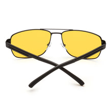 Load image into Gallery viewer, Night Vision Rectangle Sunglasses for Men Yellow BAM0012