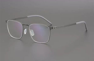 Non-Screw Glasses Frame Men German Brand Medical Aviation Stainless Steel Eyeglasses Women Square Spectacle Eyewear VEIT