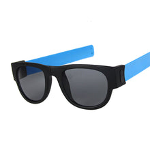 Load image into Gallery viewer, Novelty Mirror Women Polarized Folding Sunglasses Female  Slap Sport Foldable Wristband Shades 2023 Trend Product