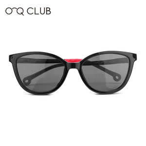 O-Q CLUB Kids Glasses Boys Girls Cat Eye Sunglasses Optical Magnetic Clip On Polarized UV400 Eyeglasses Frames 19977
