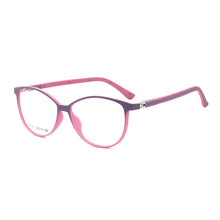 Load image into Gallery viewer, O-Q CLUB Kids  Round Glasses Frame TR90 Silicone Soft Spectacles Myopia Optical Children’s Eyeglasses T2704-1