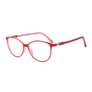 O-Q CLUB Kids  Round Glasses Frame TR90 Silicone Soft Spectacles Myopia Optical Children’s Eyeglasses T2704-1