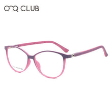Load image into Gallery viewer, O-Q CLUB Kids  Round Glasses Frame TR90 Silicone Soft Spectacles Myopia Optical Children’s Eyeglasses T2704-1