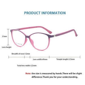 O-Q CLUB Kids  Round Glasses Frame TR90 Silicone Soft Spectacles Myopia Optical Children’s Eyeglasses T2704-1