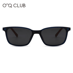 O-Q CLUB Kids Square Glasses Frame Polarized  Myopia Optical Sunglasses Magnetic Clip-on Kids Outdoors TR90 Silicone Eyeglasses