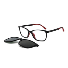 Load image into Gallery viewer, O-Q CLUB Kids Square Glasses Frame Polarized  Myopia Optical Sunglasses Magnetic Clip-on Kids Outdoors TR90 Silicone Eyeglasses