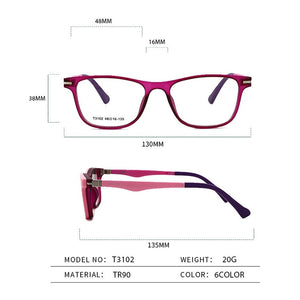 O-Q CLUB Kids Sunglasses Polarized Magnetic Clip-on Boys Girls Glasses TR90 Myopia Prescription Comfortable Eyeglasses T3102