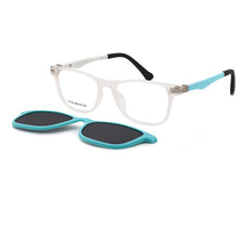 Load image into Gallery viewer, O-Q CLUB Kids Sunglasses Polarized Magnetic Clip-on Boys Girls Glasses TR90 Myopia Prescription Comfortable Eyeglasses T3102