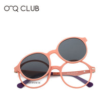 Load image into Gallery viewer, O-Q CLUB Kids Sunglasses TR90 Myopia Prescription Eyeglasses Polarized Magnetic Clip-on Children’s Sunglasses T3101