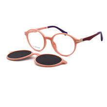 Load image into Gallery viewer, O-Q CLUB Kids Sunglasses TR90 Myopia Prescription Eyeglasses Polarized Magnetic Clip-on Children’s Sunglasses T3101