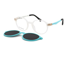 Load image into Gallery viewer, O-Q CLUB Kids Sunglasses TR90 Myopia Prescription Eyeglasses Polarized Magnetic Clip-on Children’s Sunglasses T3101