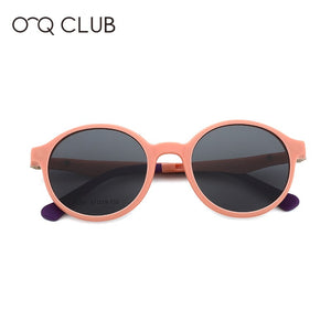 O-Q CLUB Kids Sunglasses TR90 Myopia Prescription Eyeglasses Polarized Magnetic Clip-on Children’s Sunglasses T3101