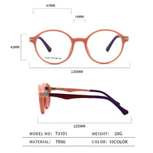 Load image into Gallery viewer, O-Q CLUB Kids Sunglasses TR90 Myopia Prescription Eyeglasses Polarized Magnetic Clip-on Children’s Sunglasses T3101